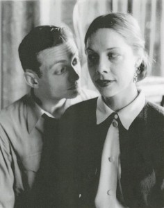 Roy Lichtenstein and Isabel Lichtenstein in Columbus, Ohio, ca. 1950. Photograph by Stanley Twardowicz